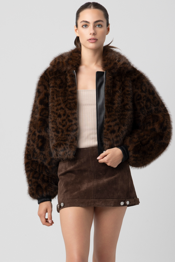 Light Gray Midnight Run Bomber Jacket Jacket