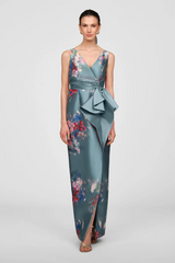 Lavender Kathleen | V-Neck Gown Formal Gown