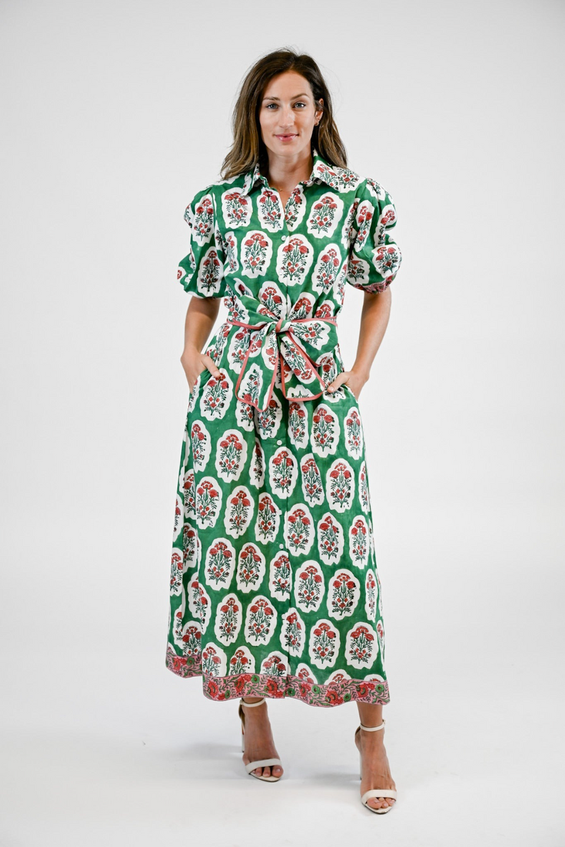 Light Gray Eden Maxi Dress | Greenbriar Maxi Dress