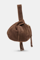 Dark Olive Green Zury Mini Wristlet Handbags