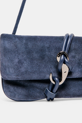 Dim Gray Alice Slant Baguette purse