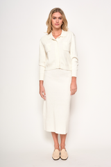 White Smoke Janessa Cardigan Cardigan