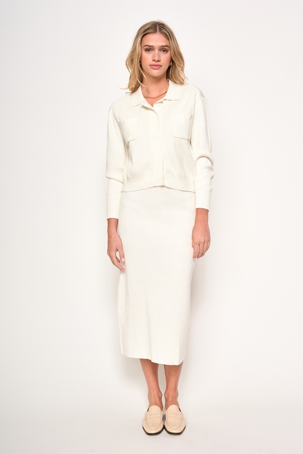 White Smoke Janessa Cardigan Cardigan