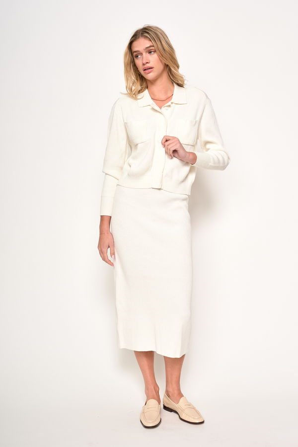 White Smoke Janessa Cardigan Cardigan