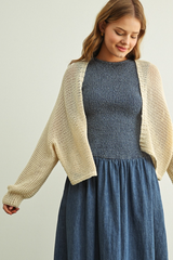 Cozy Muse Cropped Cardigan