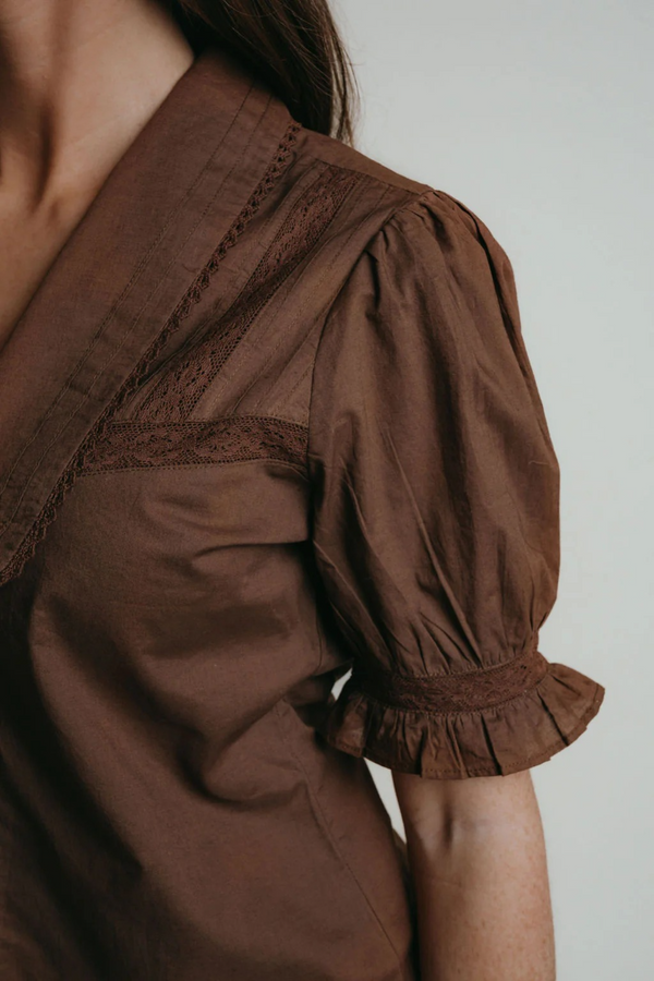 Dark Slate Gray Francis Top Top