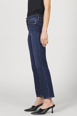 Light Gray Anika Clean Hem | Moonlight Jeans