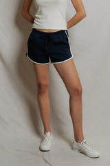 Dark Gray Leo Pureform Sporty Short Short