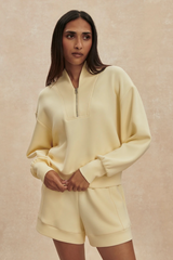 Tan Davidson Sweat Sweater