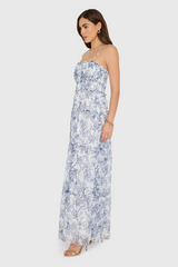 Lavender Willow Maxi Dress in Deep Sea Maxi Dress