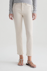 Lavender Mari Cropped Mid-Rise Slim Straight | Pumice Jeans