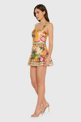 Lavender April Romper in Palm Springs Romper
