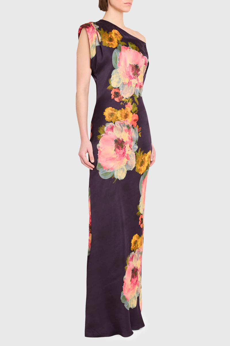 Misty Rose Elroy Maxi in Seona Print Maxi Dress