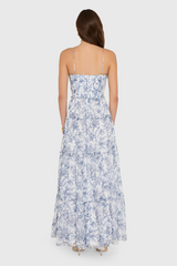 Lavender Willow Maxi Dress in Deep Sea Maxi Dress
