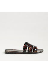 Lavender Bay Jelly Slide Sandal | Tortoise Sandal