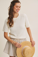 Light Gray Everyday Raglan Sweater Top Top