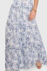 Lavender Willow Maxi Dress in Deep Sea Maxi Dress