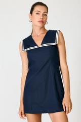 Lavender Anchor Mini Dress Mini Dress