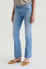 Light Gray Angel Low Rise Boot | 14 Years Fortuna Jeans