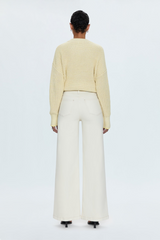 Lavender Lana High Rise Ultra Wide Leg Jean | Ecru Jeans