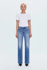 Lavender Evie High Rise Slim Boot | Illusion Jeans