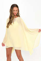 White Smoke Olsen Mini Dress Mini Dress