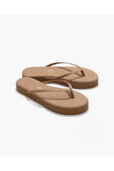 White Smoke Lily Platforms | Cocobutter Sandal