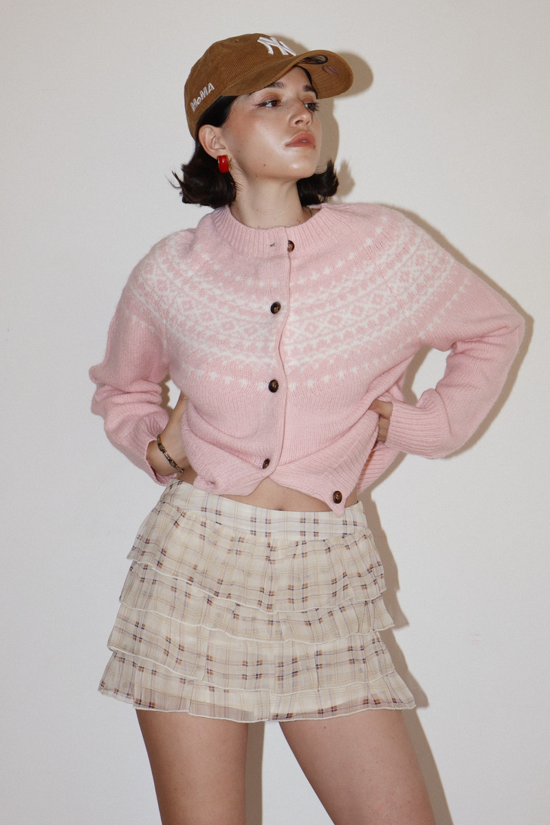 Gray Pirnie Knit Sweater Sweater