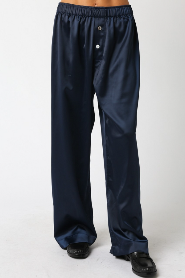 Lavender Cleveland Satin Pants Pant