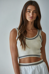 Gray Courtney Bralette Tank Bralette
