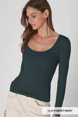 Dark Slate Gray Dana So Smooth Sweetheart Top Top