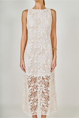 Gray Textured Maxi Dress Maxi Dress