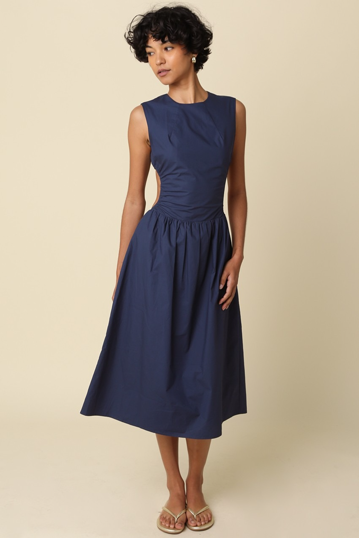anna midi dress Vestido Midi Anna Lace - Caf
