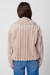 Light Gray Angel Heart Jacket jacket