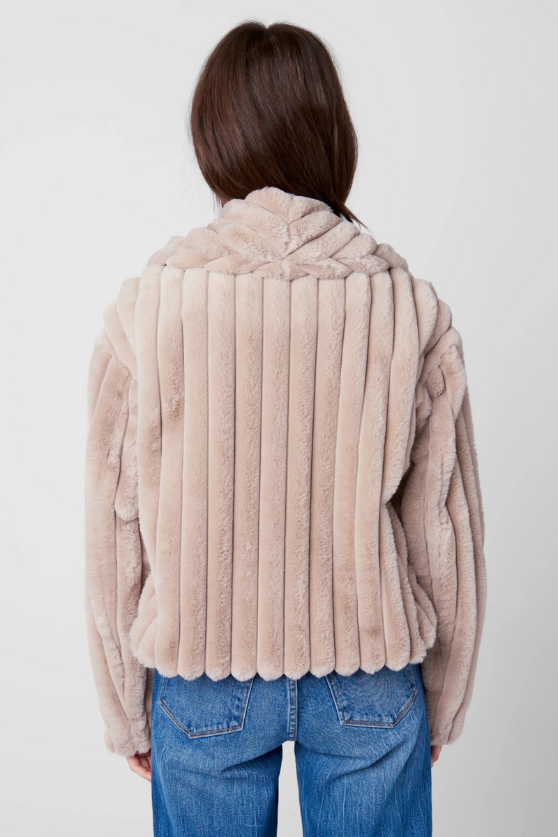 Light Gray Angel Heart Jacket jacket