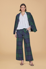 Tan Danbury Pants in Ralph's Tartan Pant