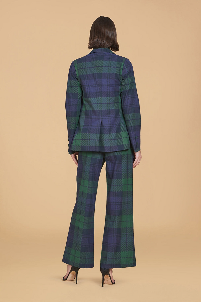 Tan Danbury Pants in Ralph's Tartan Pant