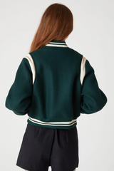 Lavender Smart Move Bomber Jacket