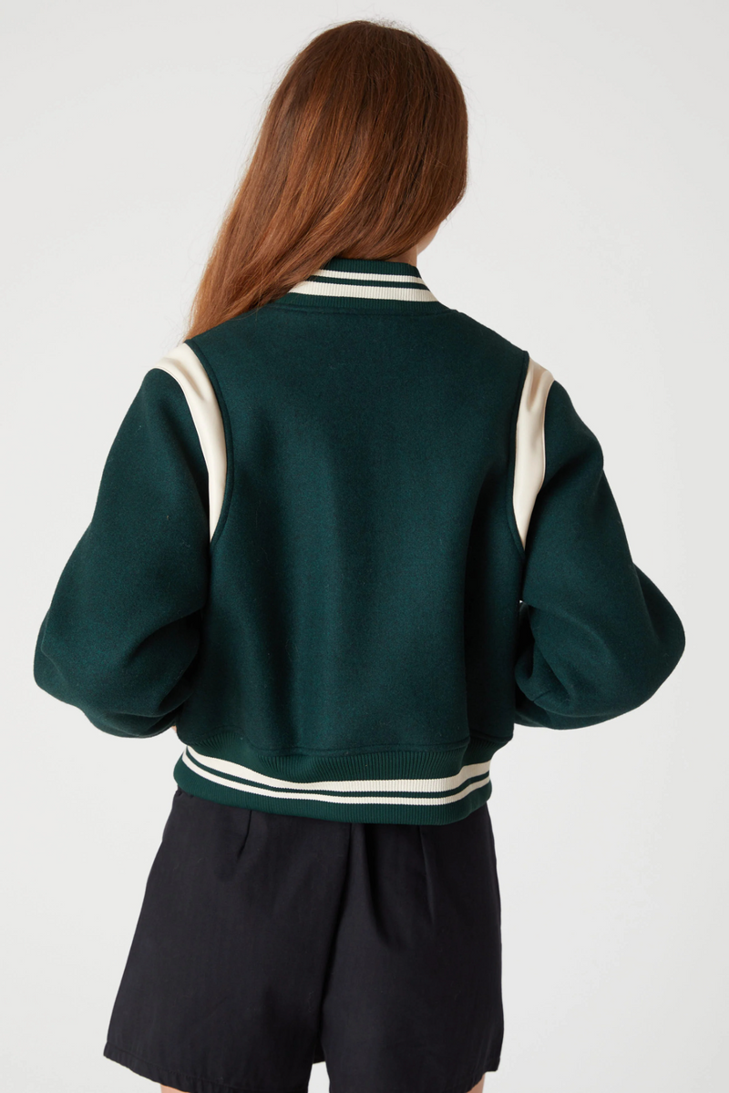 Lavender Smart Move Bomber Jacket