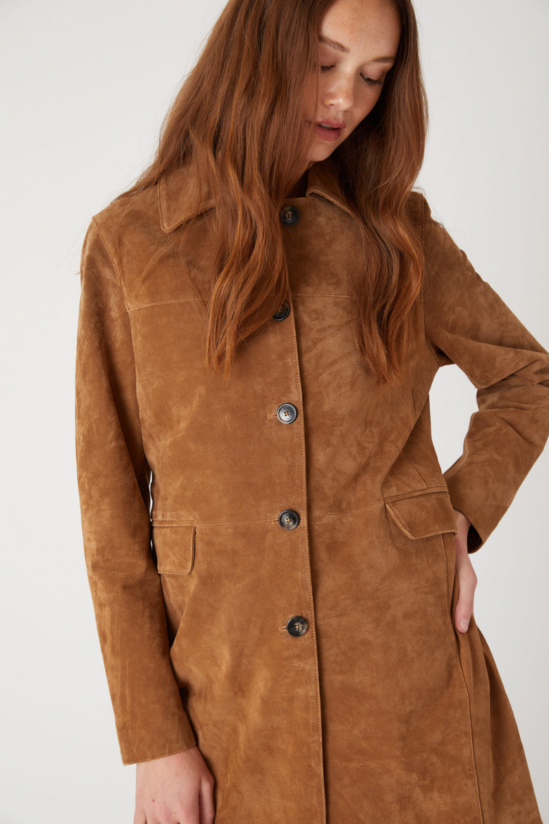 Sienna Dirt Bike Trench Coat Coats & Jackets