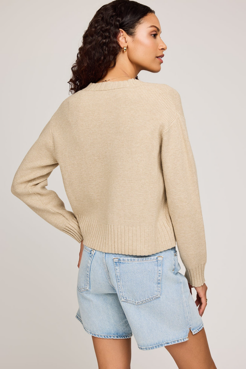 Light Gray Mabel Cardigan Cardigan