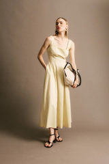 Rosy Brown Victor Dress Midi Dress