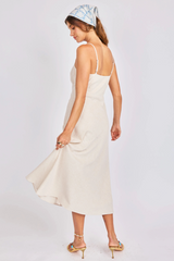 Light Gray Sandbar Tank Dress Midi Dress