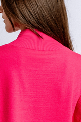 Deep Pink Aja Ortho Solid Sweater Sweater
