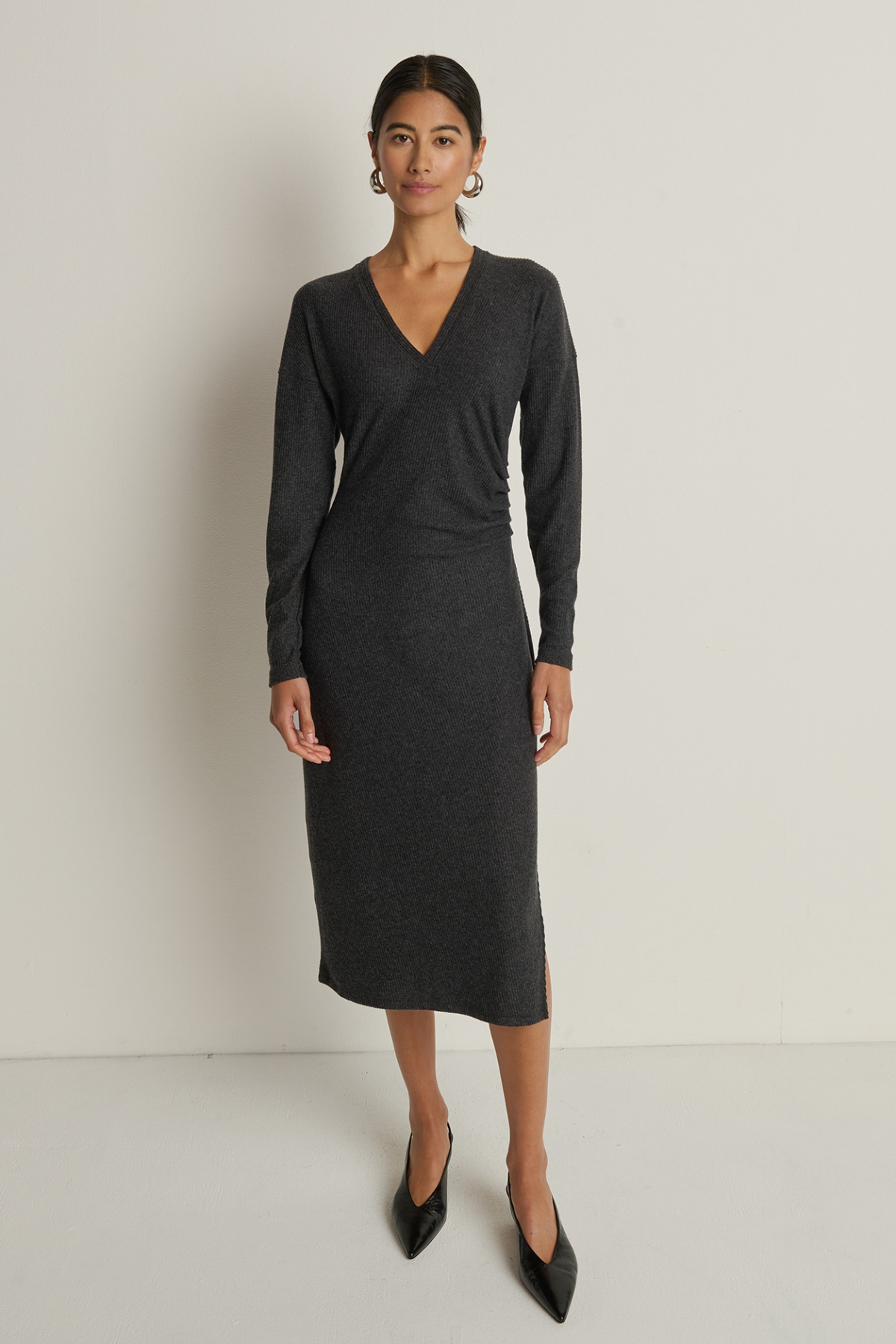 sandrine midi dress Featuring our Sandrine Midi Dress in Powder Blue where timeless elegance meets modern femininity Shop now at suzyclothing.com or visit us in store at Suzy Suite, QC