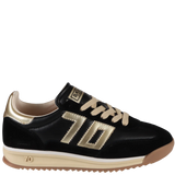 Dark Slate Gray Jogger N Sneaker | Black/Gold Sneaker