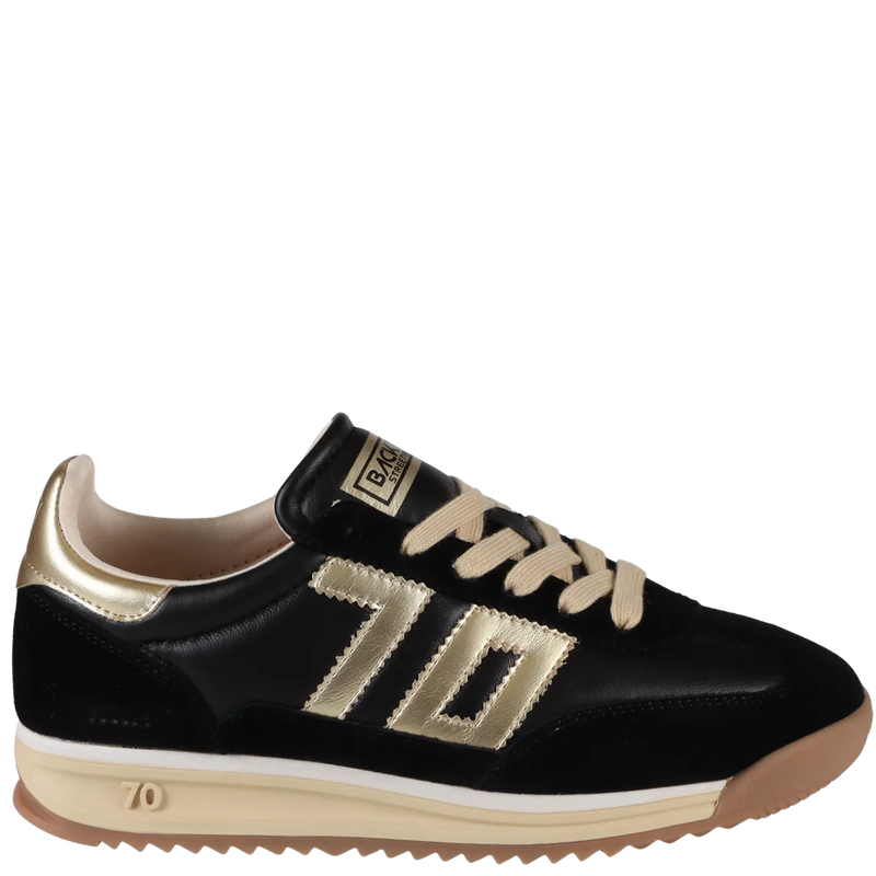 Dark Slate Gray Jogger N Sneaker | Black/Gold Sneaker