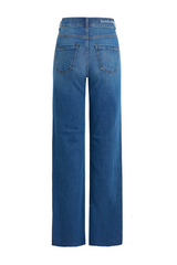 Dark Slate Gray The Jordie Super High Rise Wide Leg | Madison Jeans