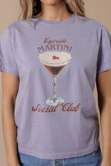 Dark Gray Espresso Martini Boy Tee Graphic Tee