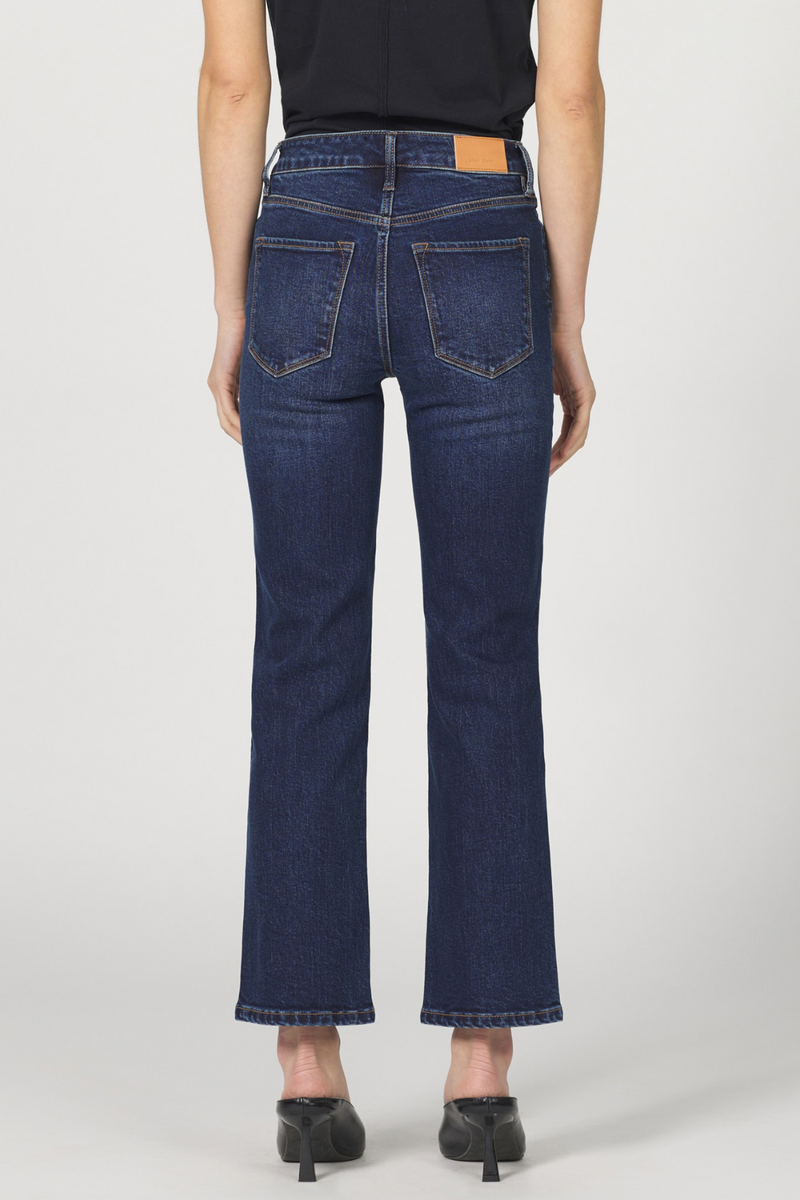 Dark Slate Gray Anika Clean Hem | Moonlight Jeans